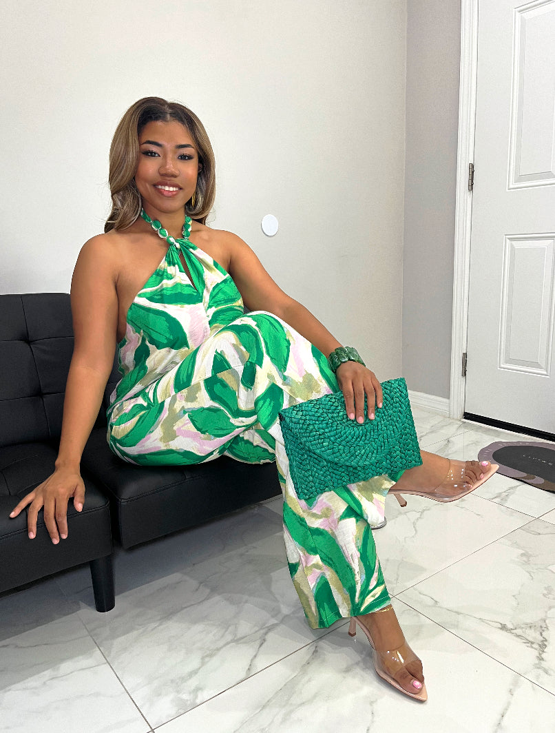 Simone Halter Neck Pants set