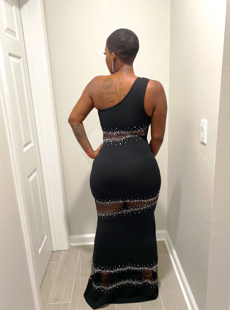 Midnight Starlight Gown