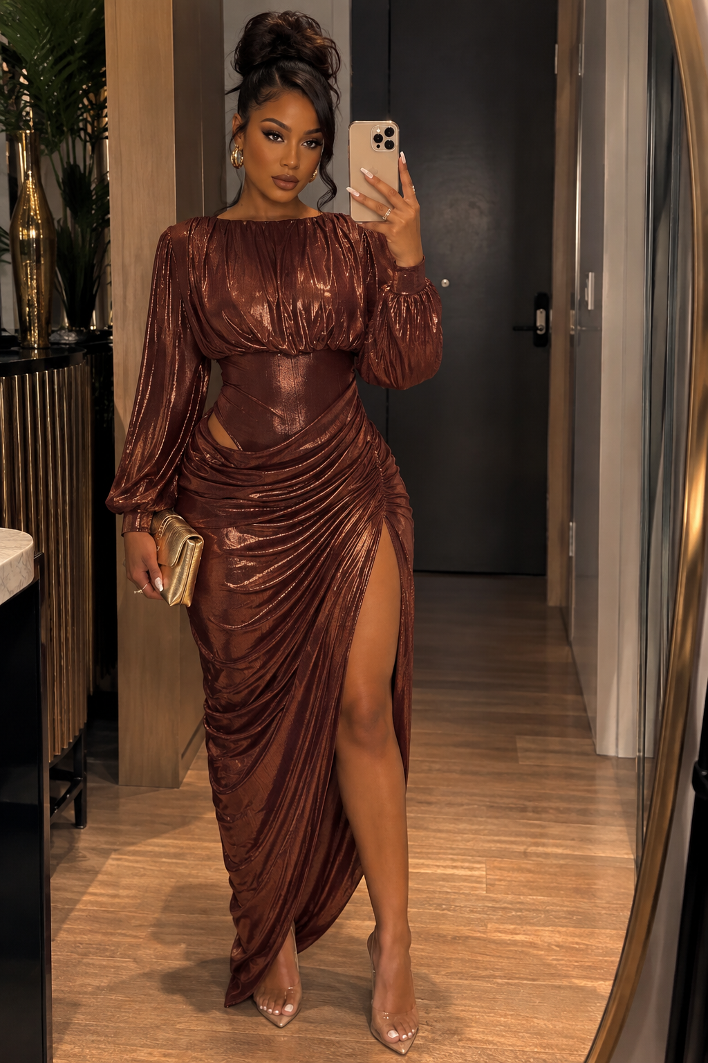 The Bronze Élan Dress