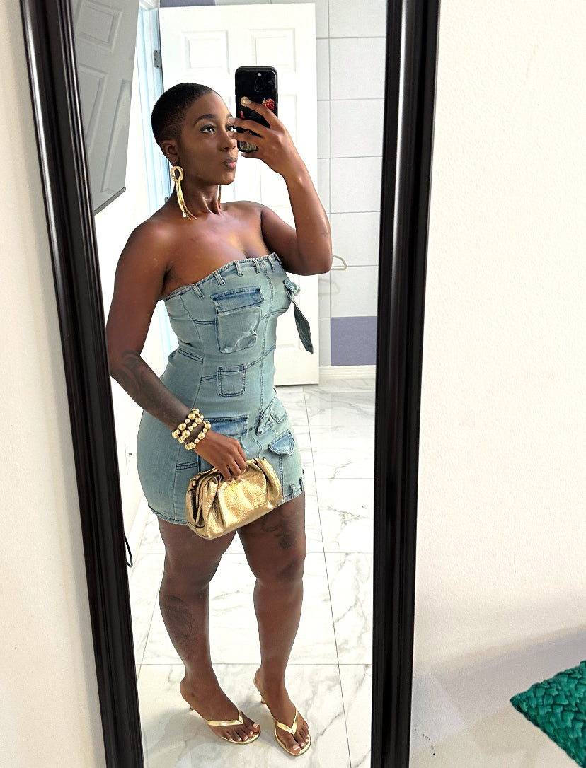 Cargo Mini dress