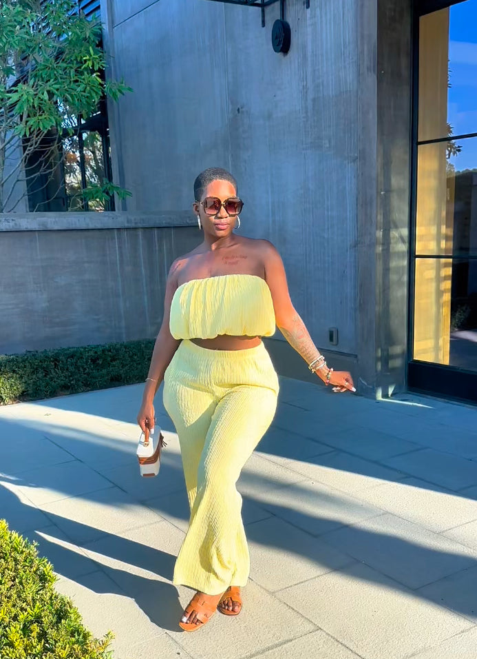 Luxe Ribbed Two piece set