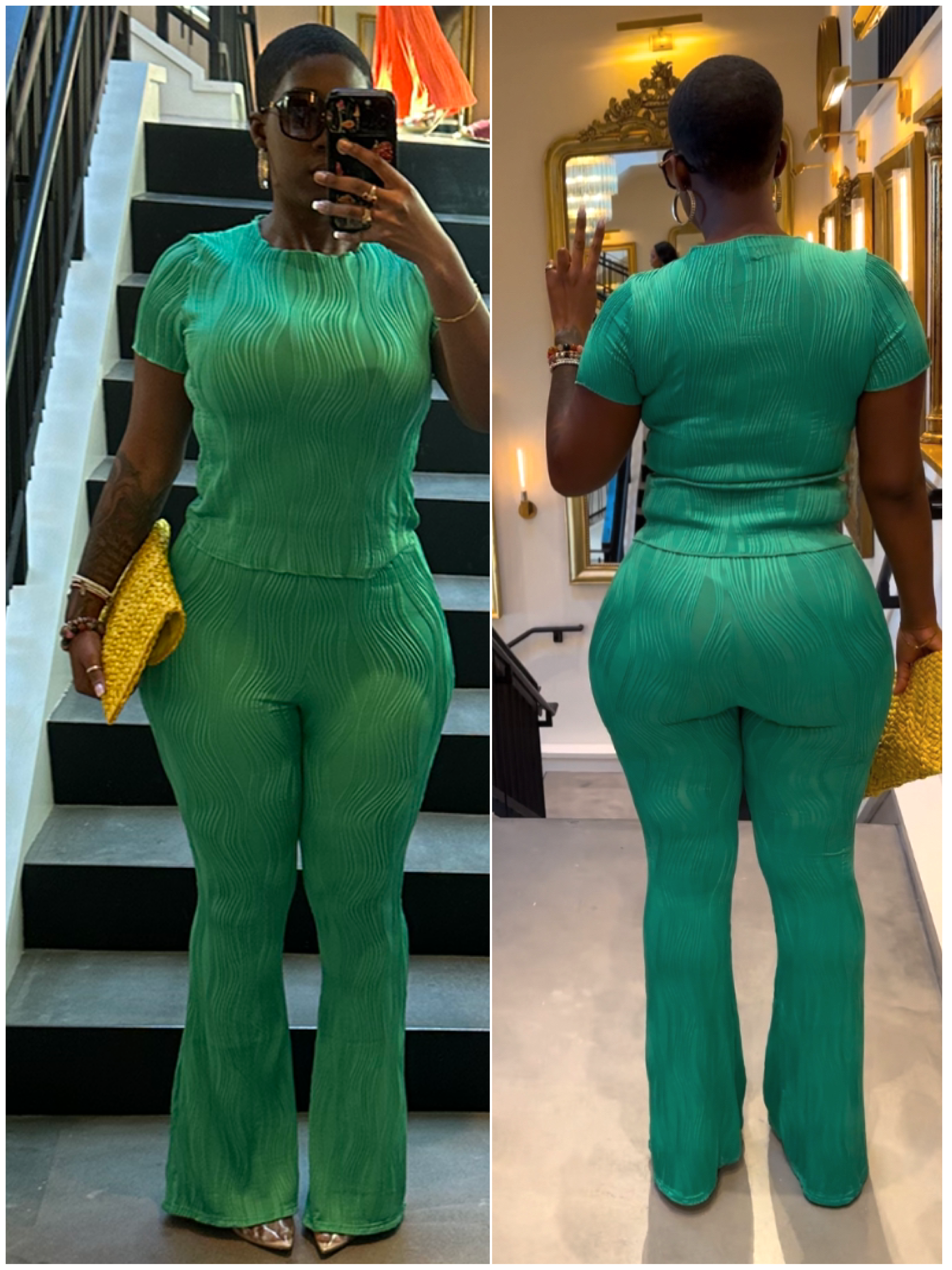 Maya Flared Pants set