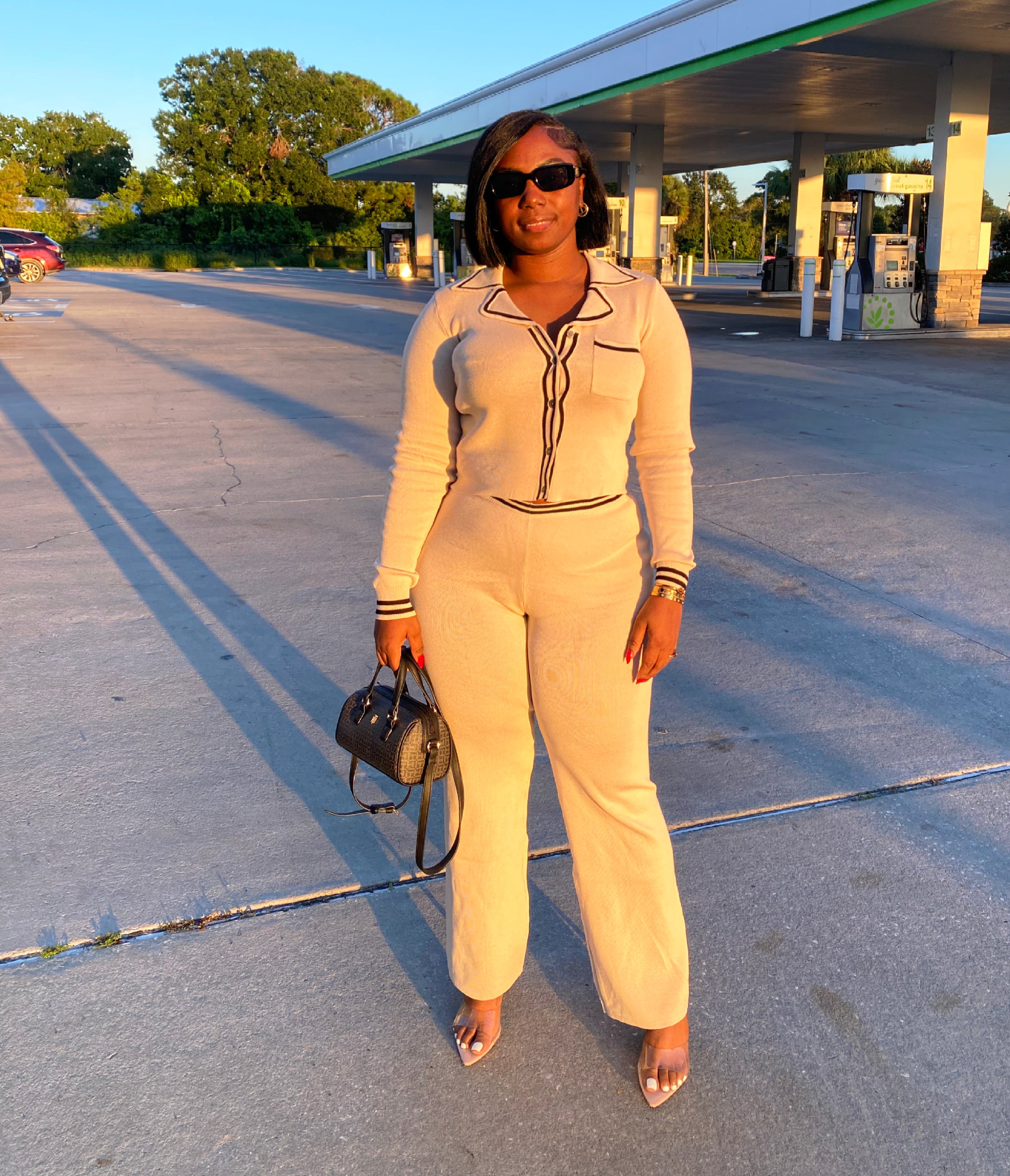 The Golden hour knit set