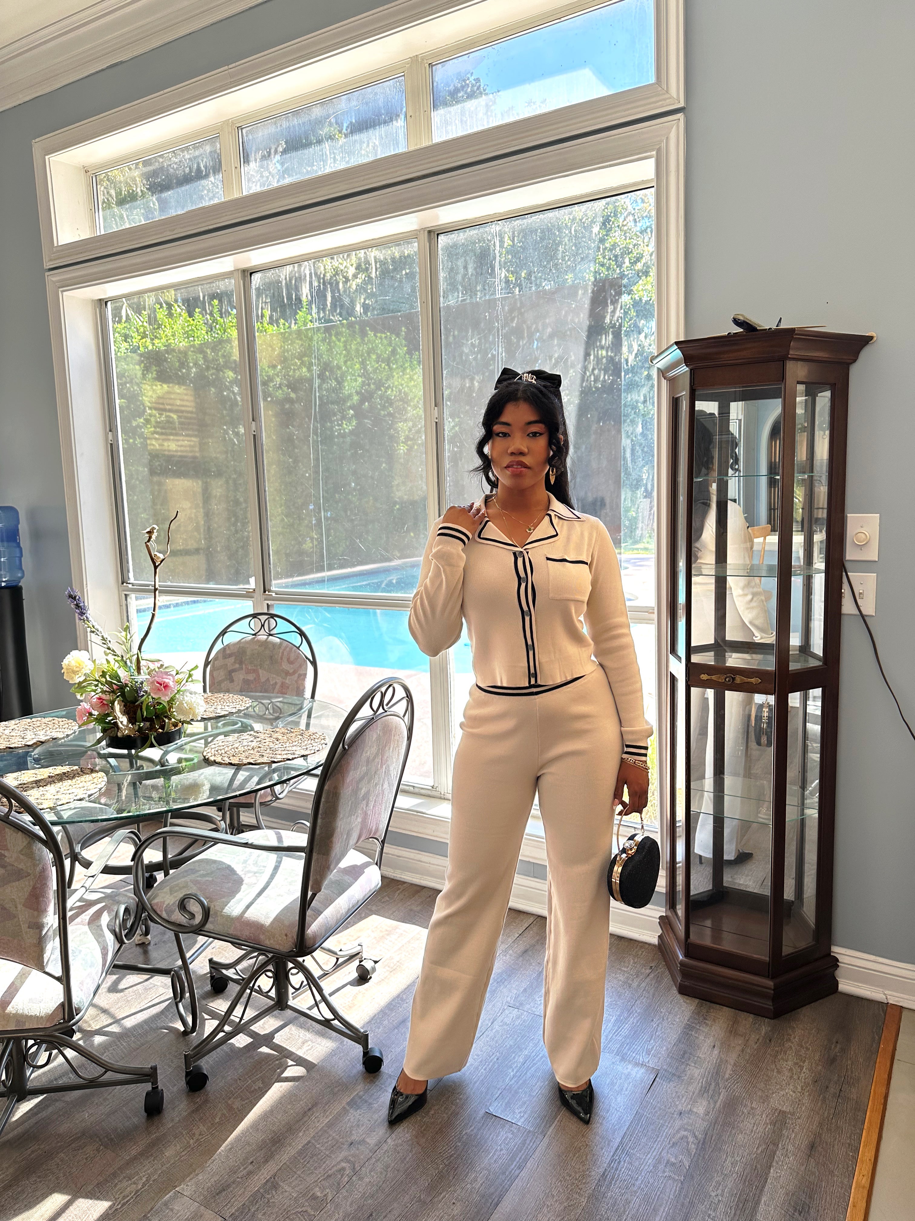 The Golden hour knit set