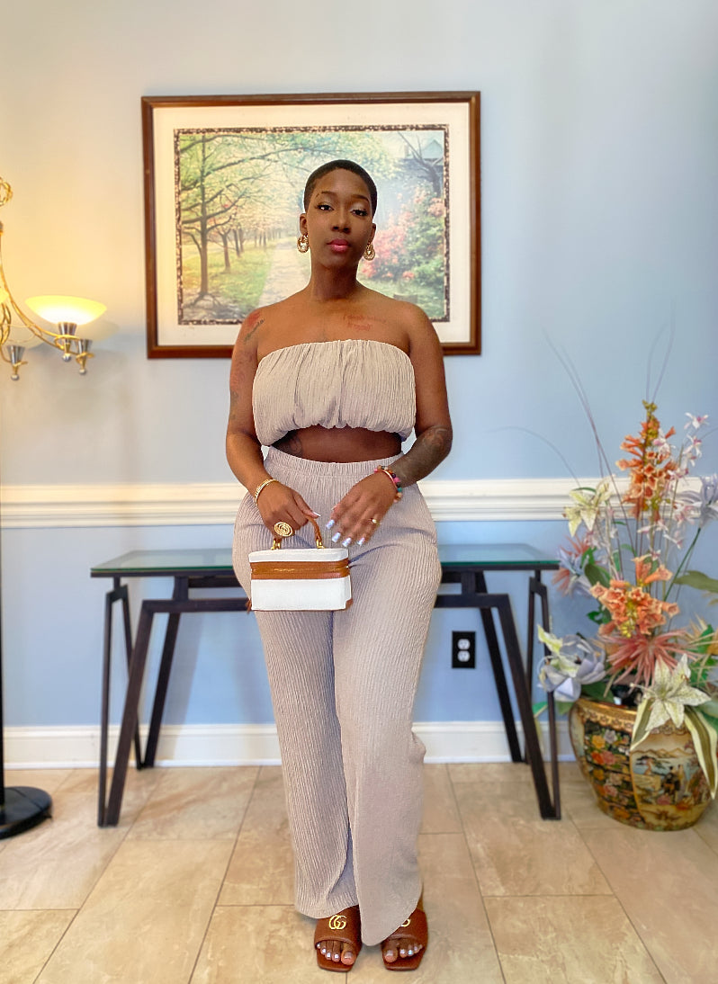 Luxe Ribbed Two piece set