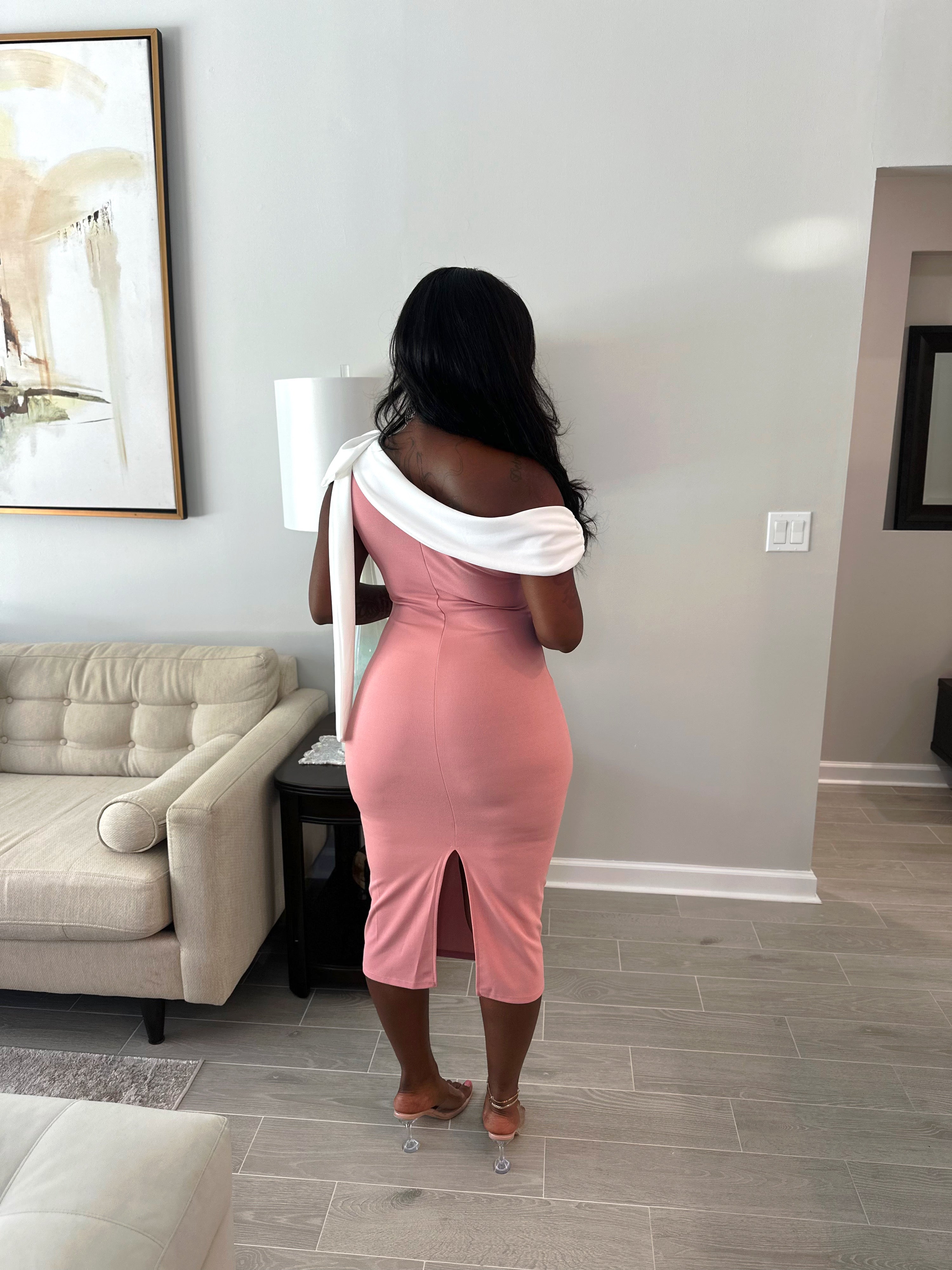 Blush Luxe Midi