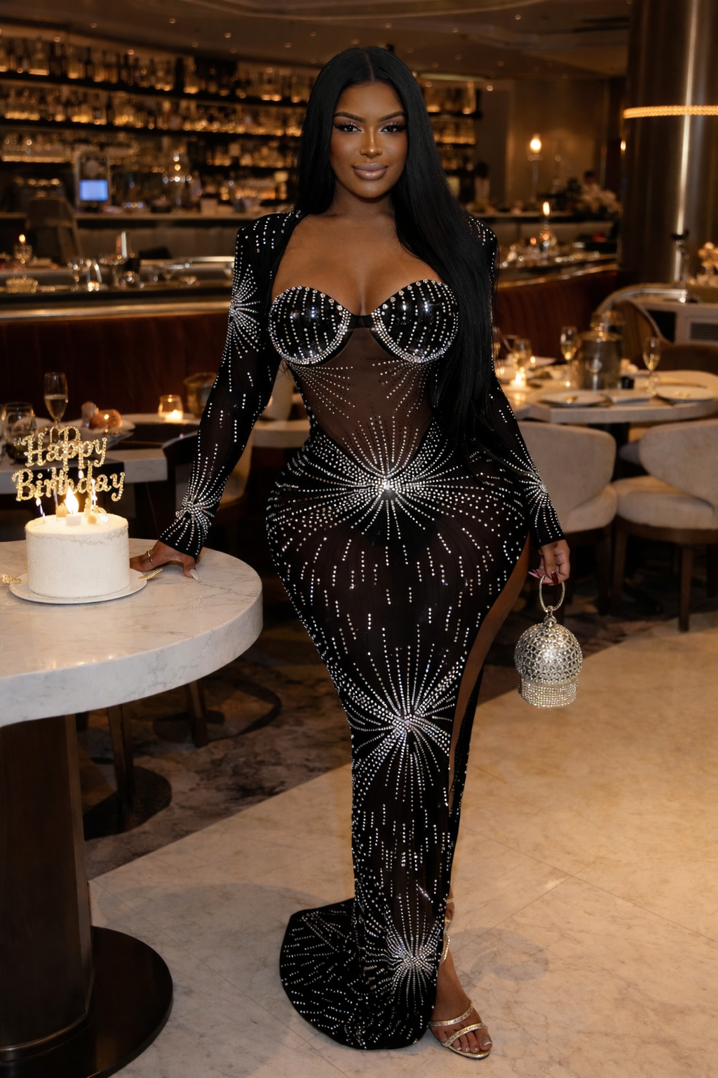 The Gilded Starlight Gown