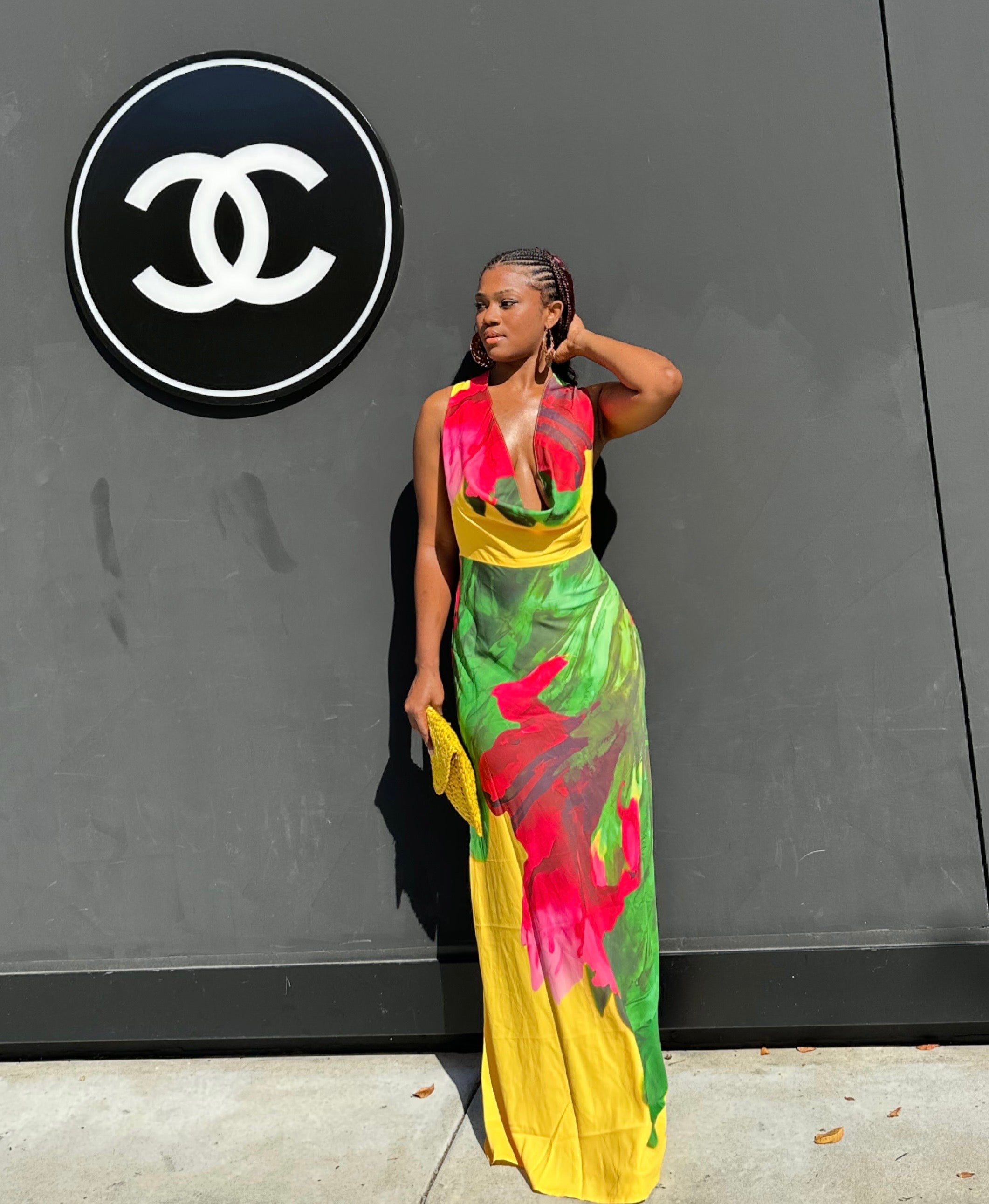 The Rio Sunset Maxi Dress