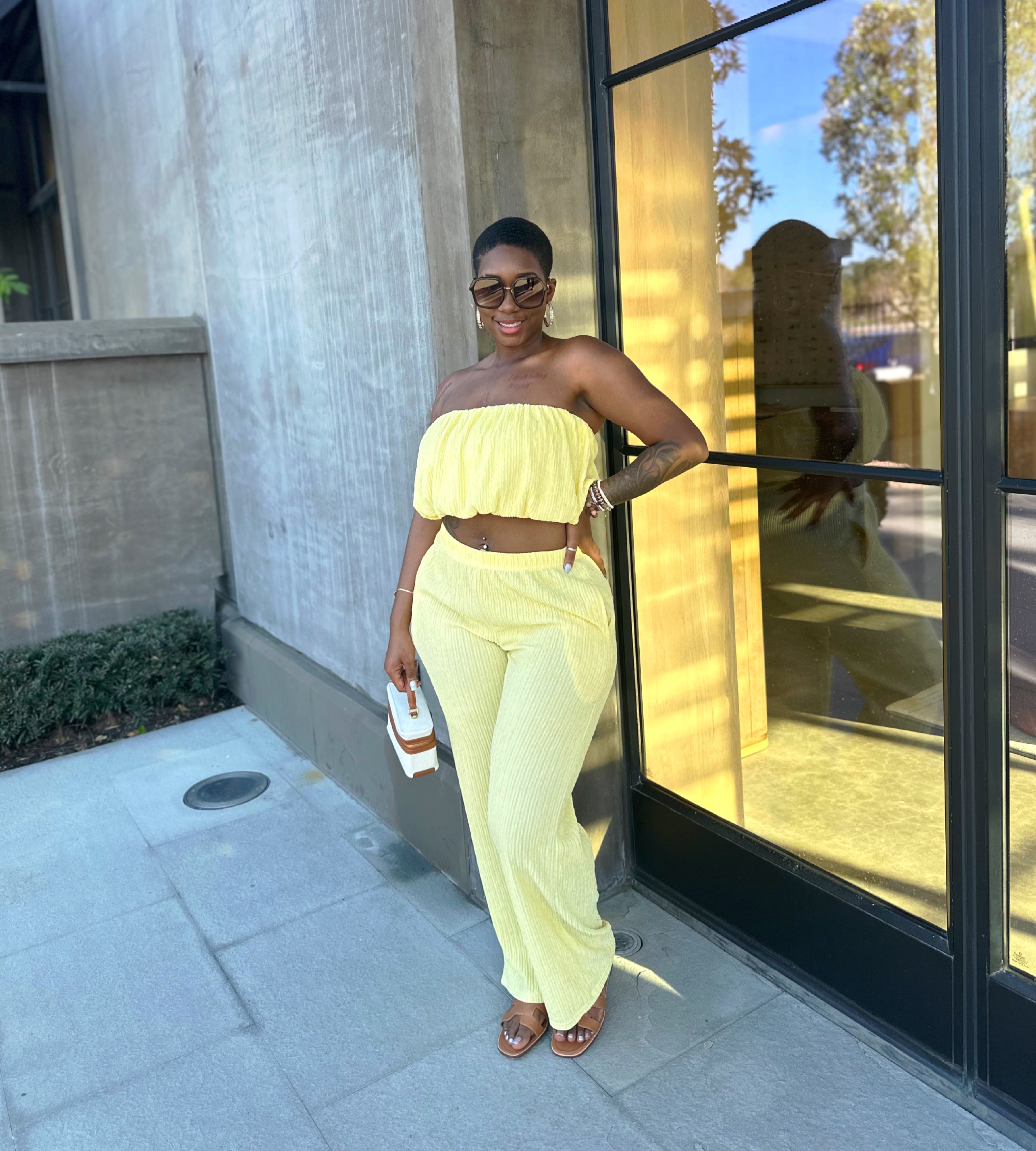 Luxe Ribbed Two piece set