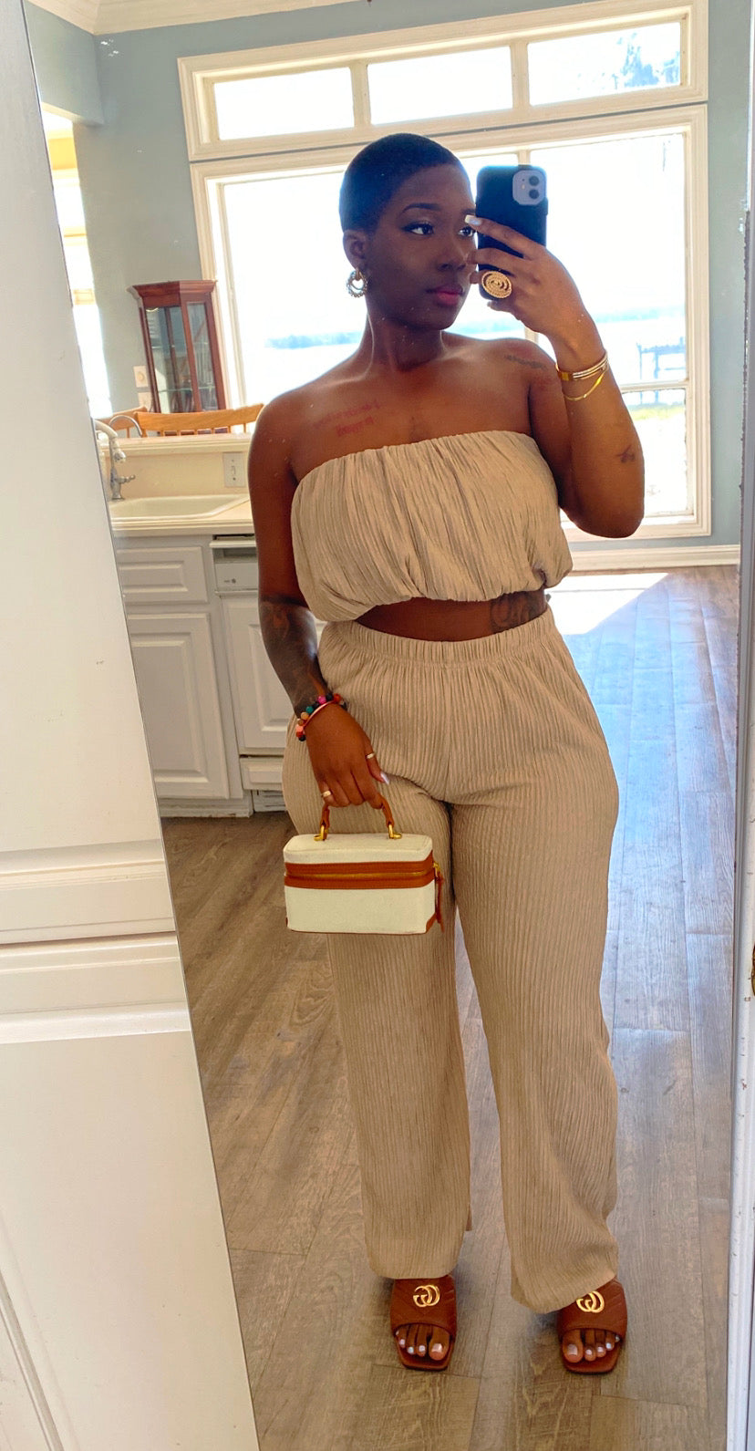 Luxe Ribbed Two piece set