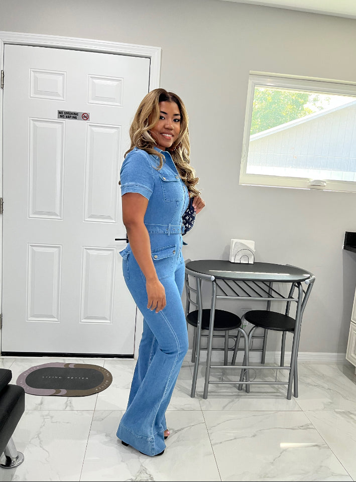 Blue Hour Denim jumpsuit