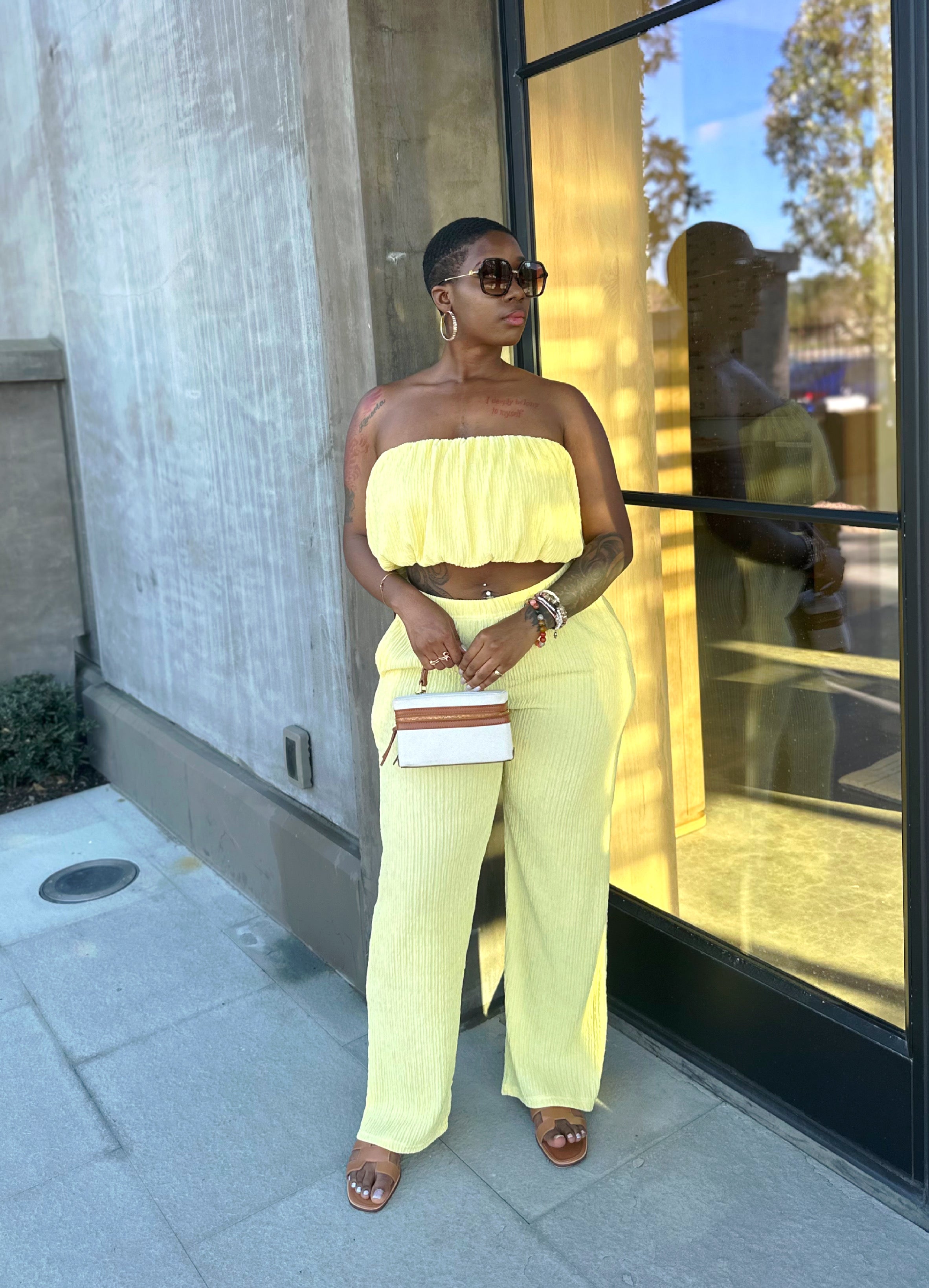 Luxe Ribbed Two piece set