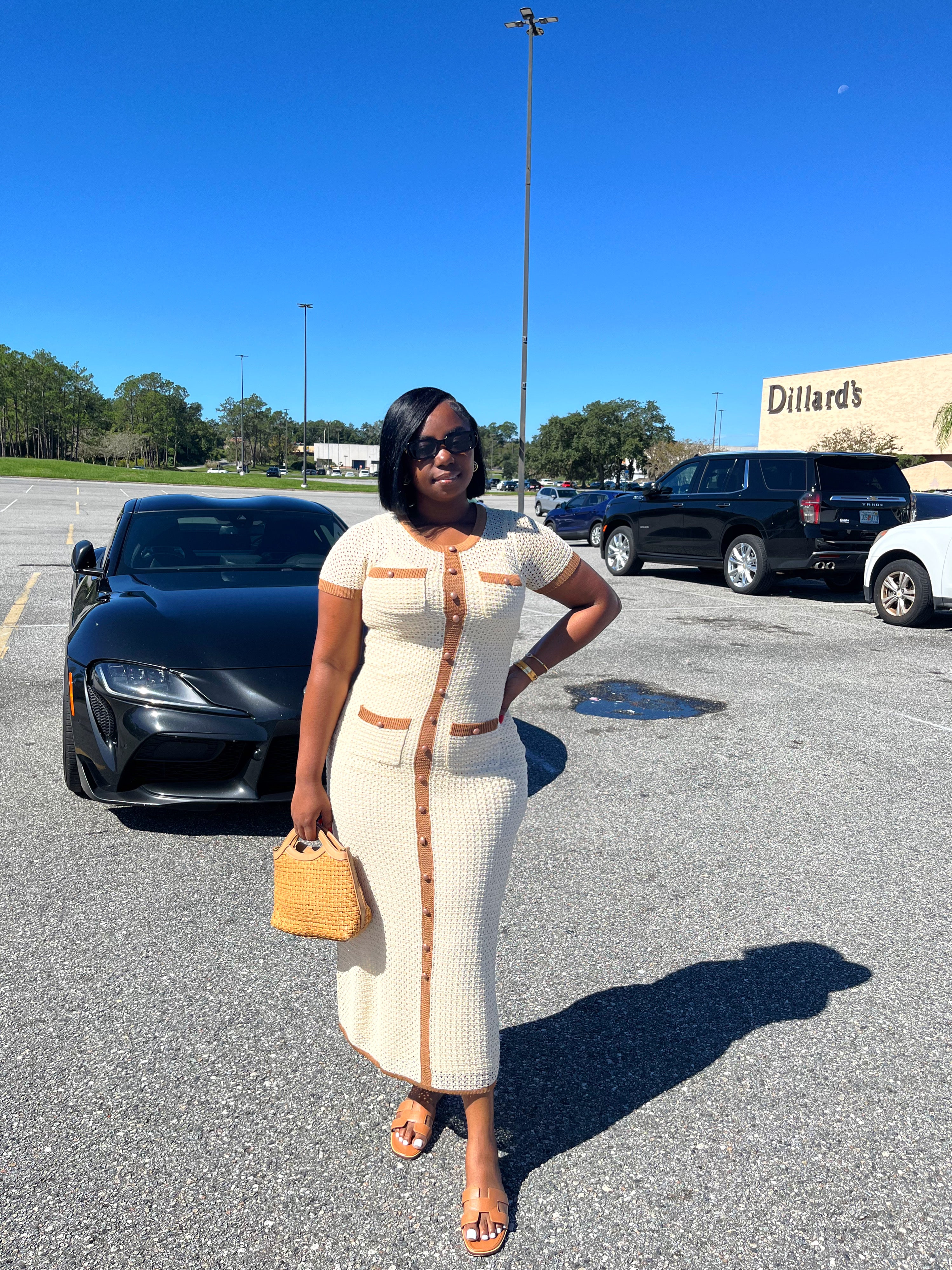 Greece Crochet Dress