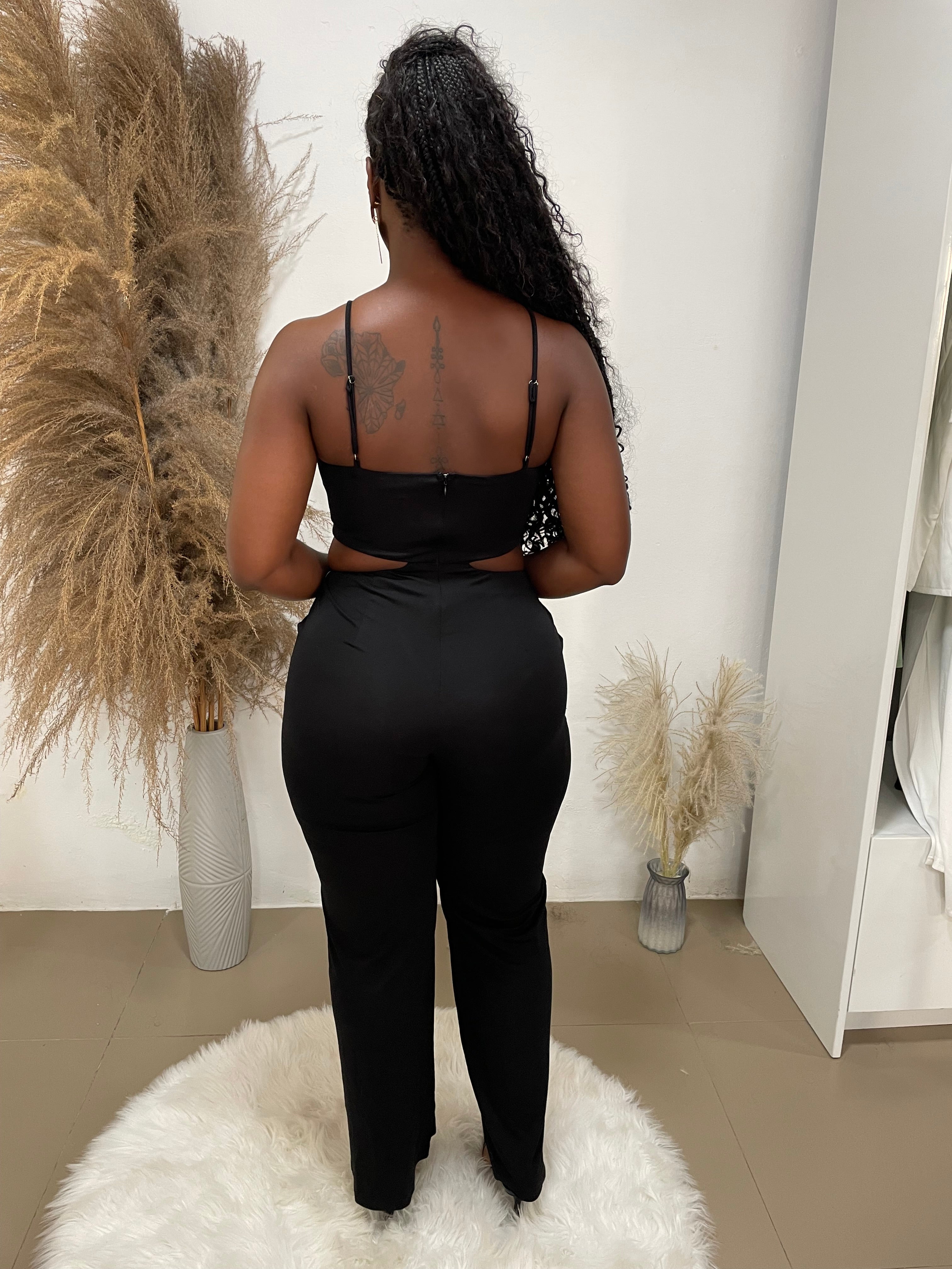 Ebony Blossom jumpsuit