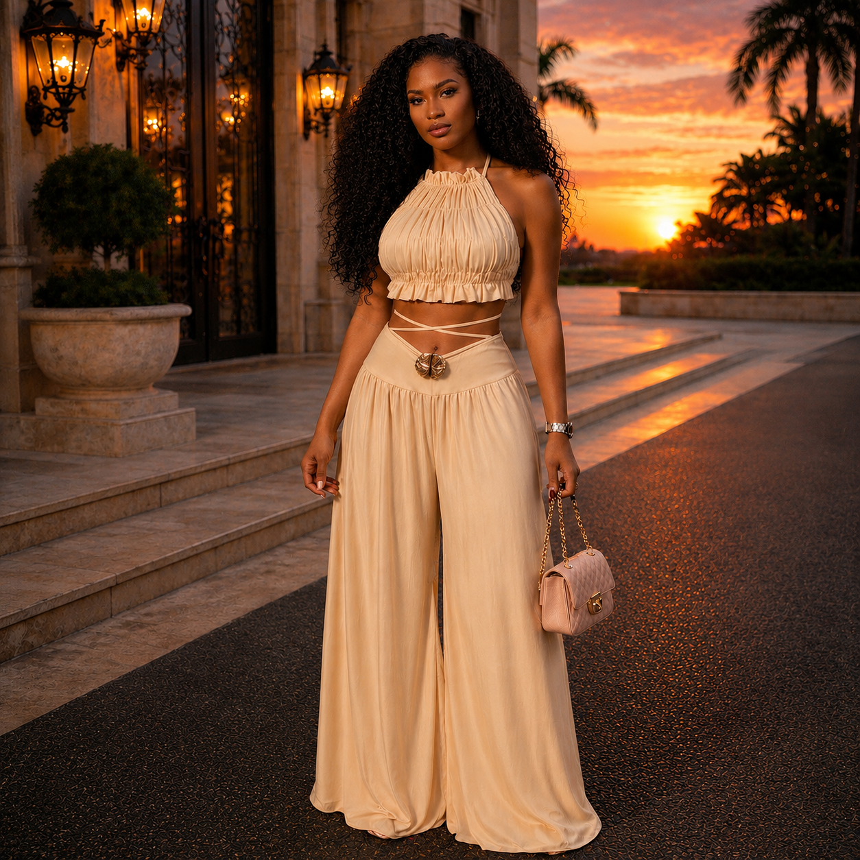 The Soléa Drape Set