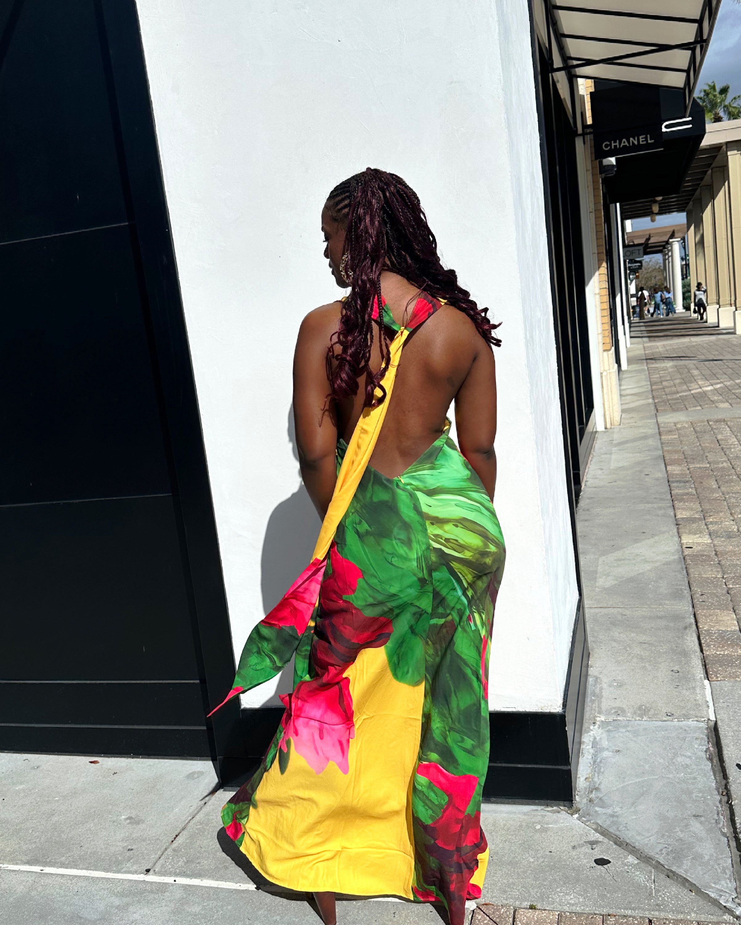 The Rio Sunset Maxi Dress