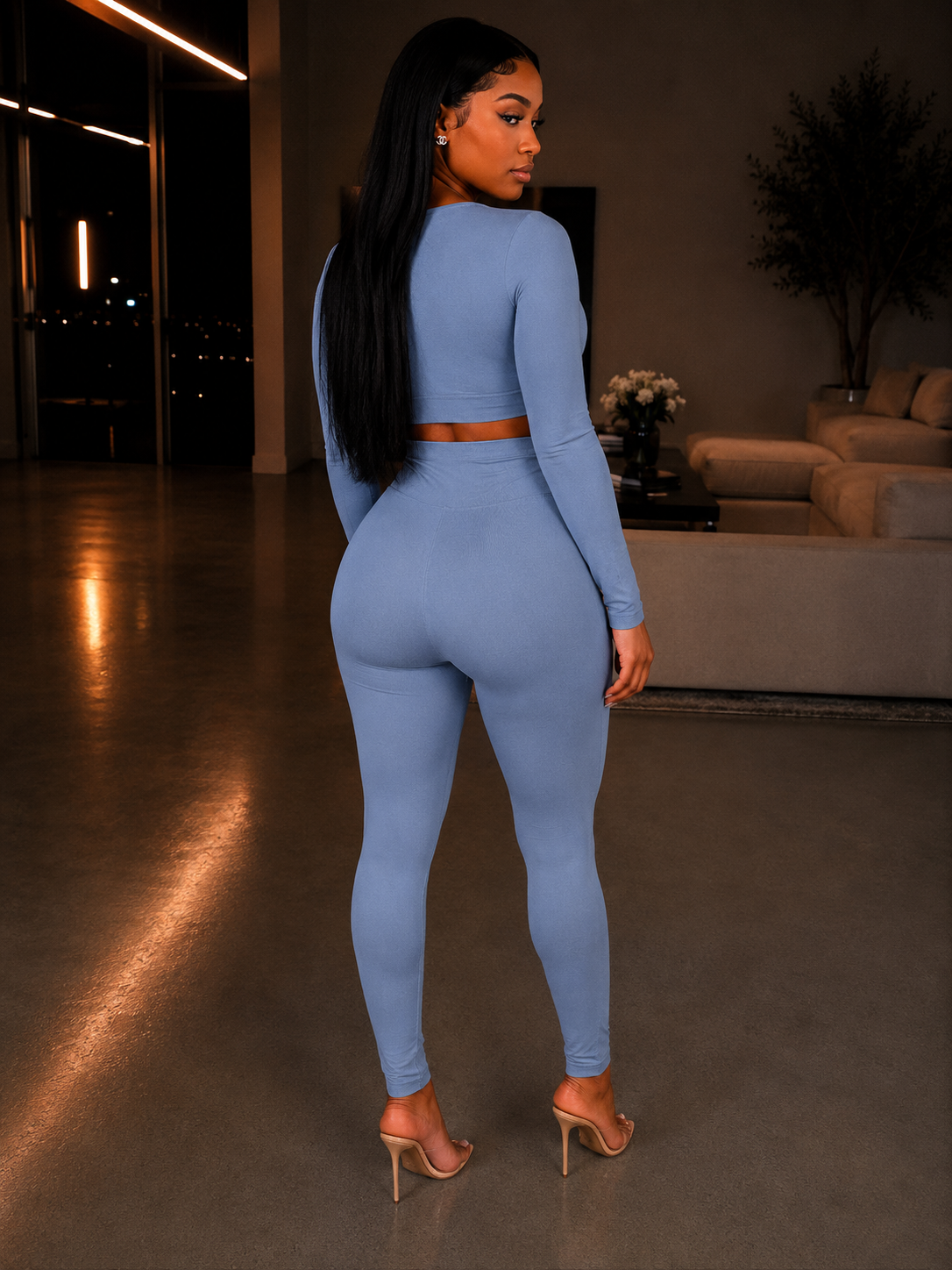 Élan Sculpt Set- Denim