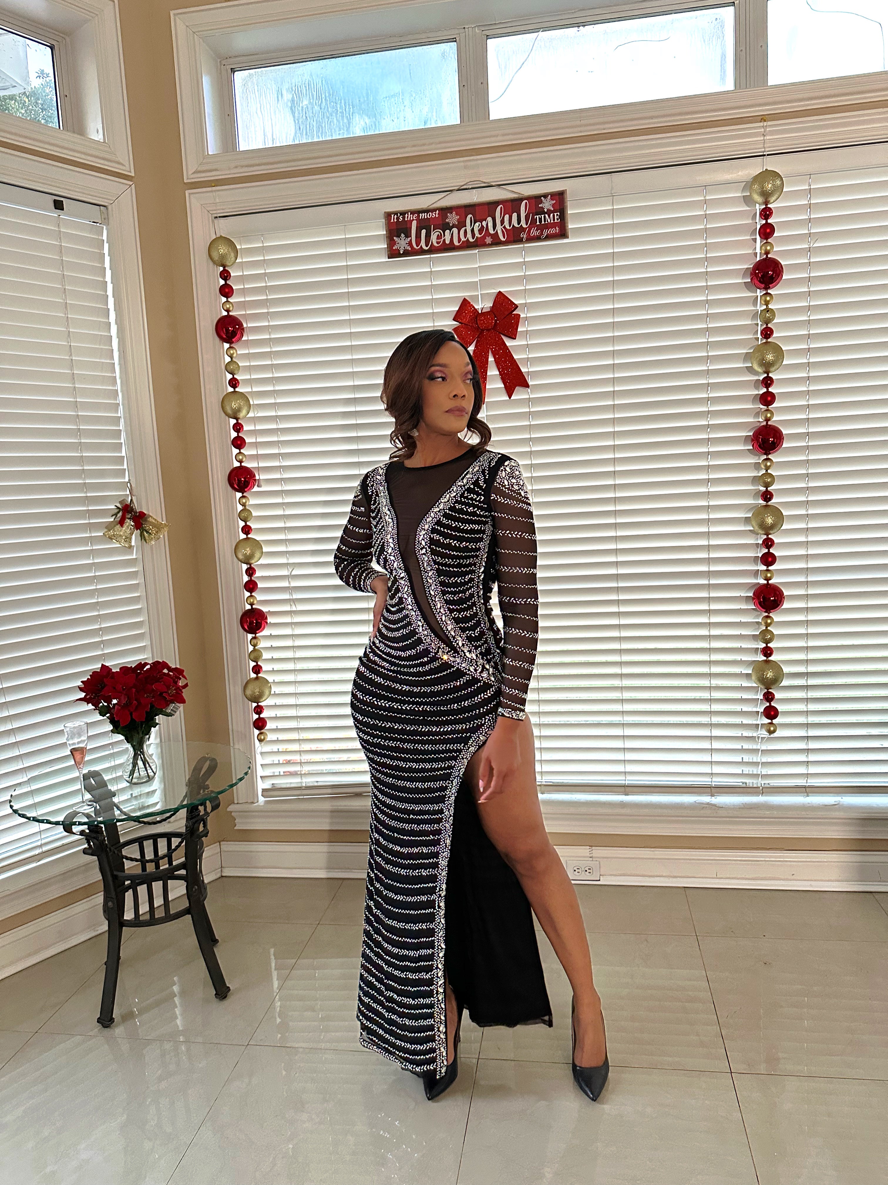 Starlit Symphony Dress