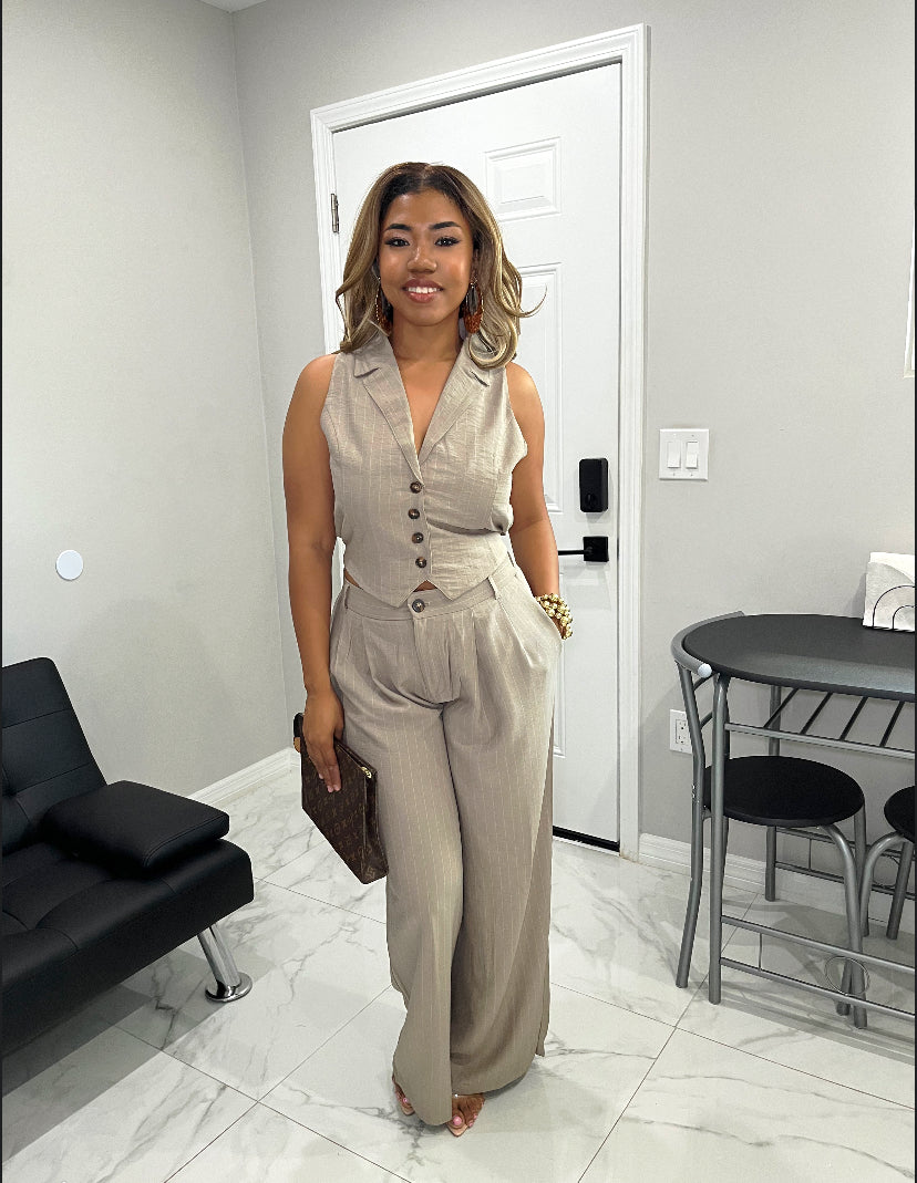 Miss Independent pants set