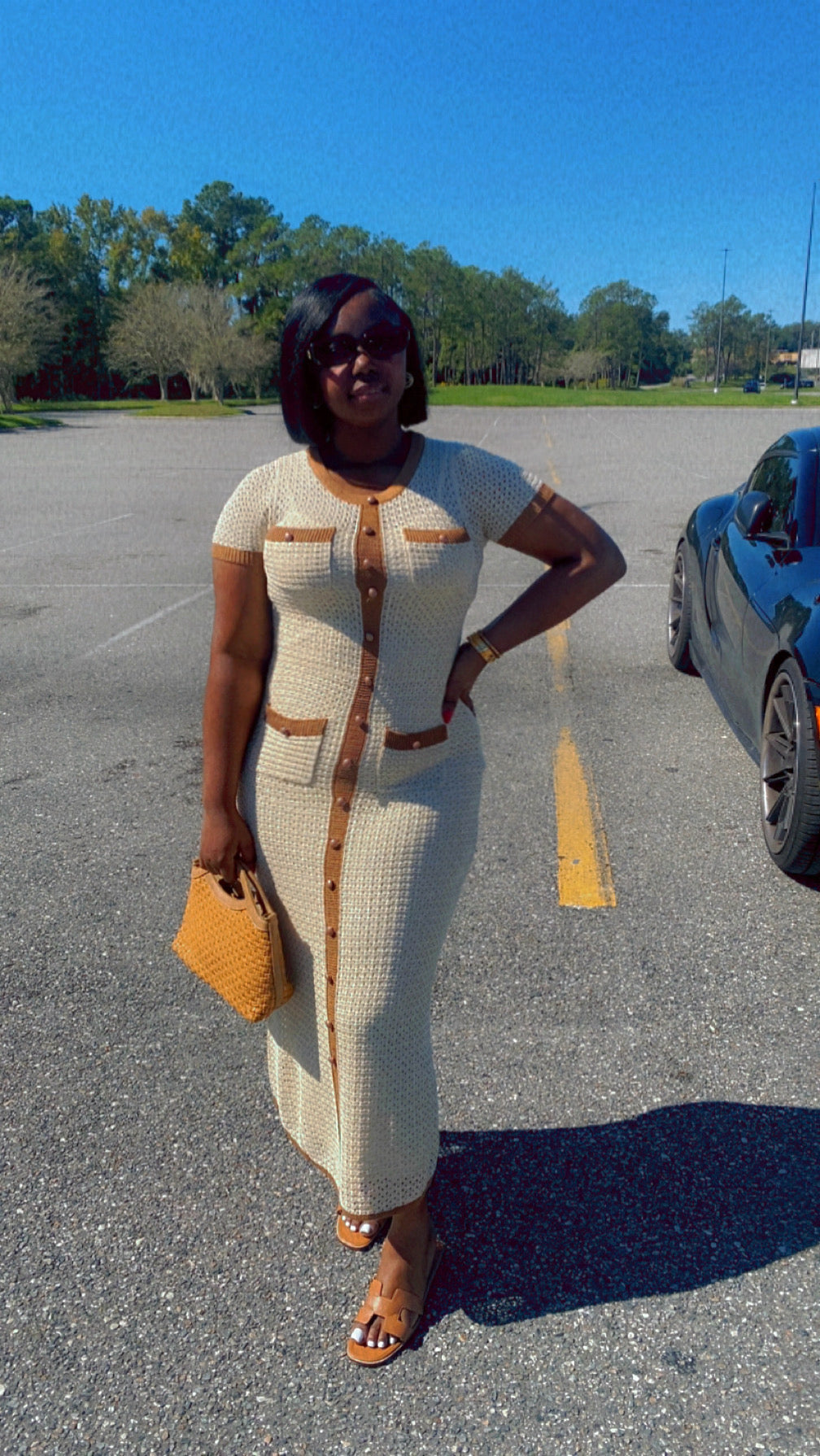 Greece Crochet Dress