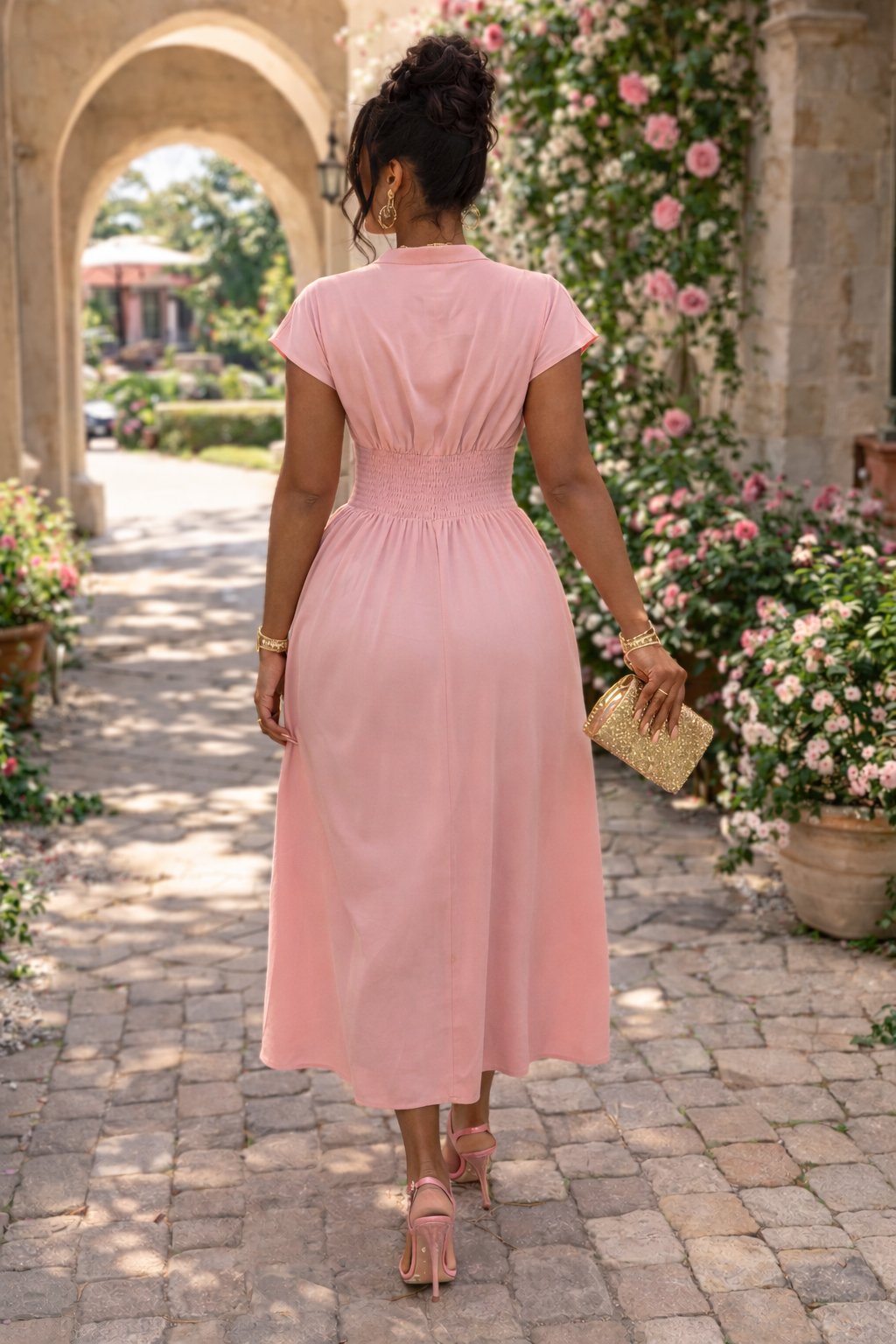 The Rosé Élan Dress