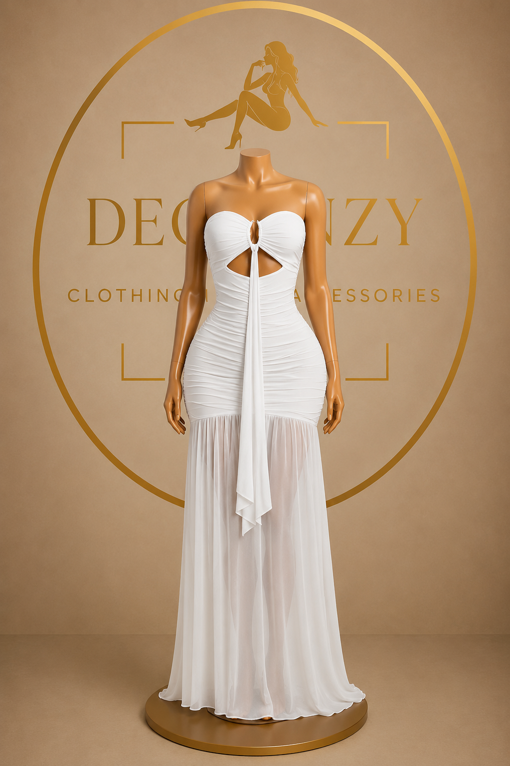 Évora Drape Gown