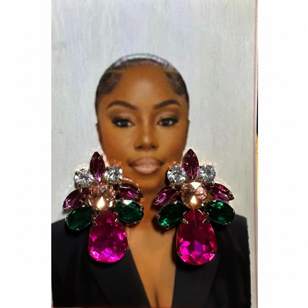 The Carnival Cluster Studs