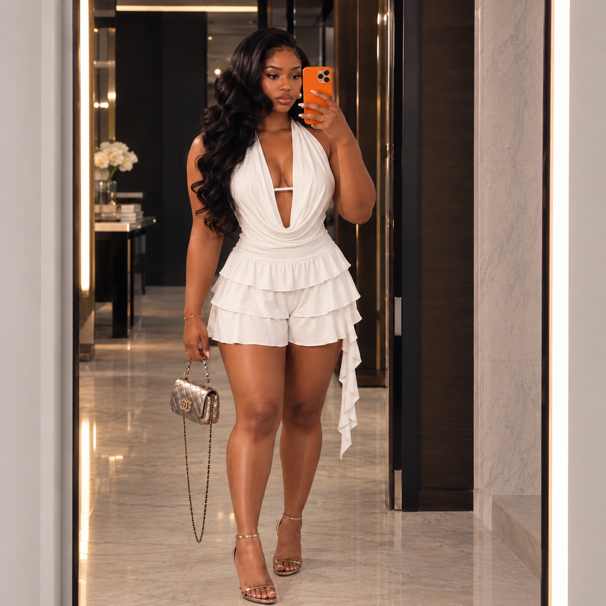 The Solenne Romper