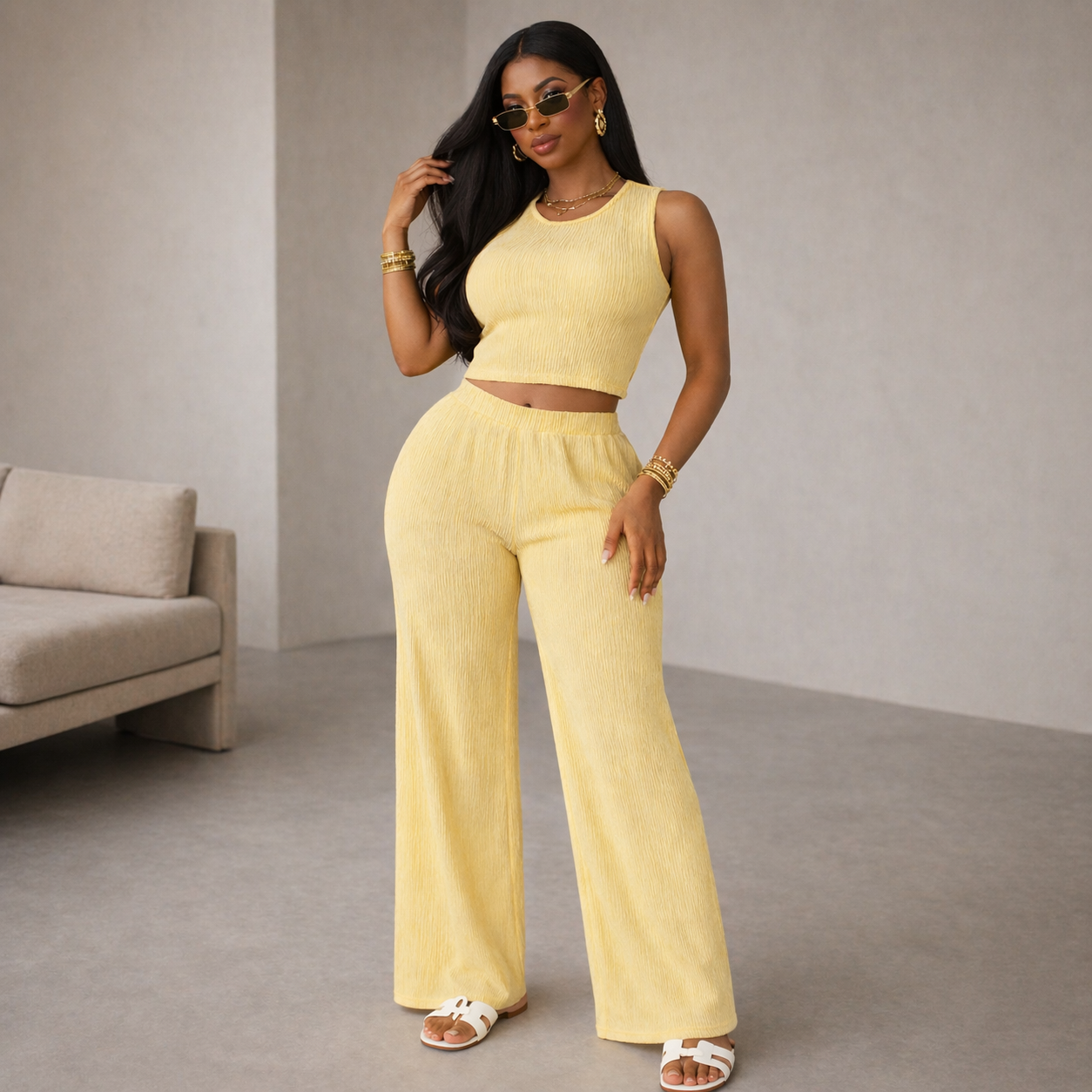 The Serene Muse set- Yellow